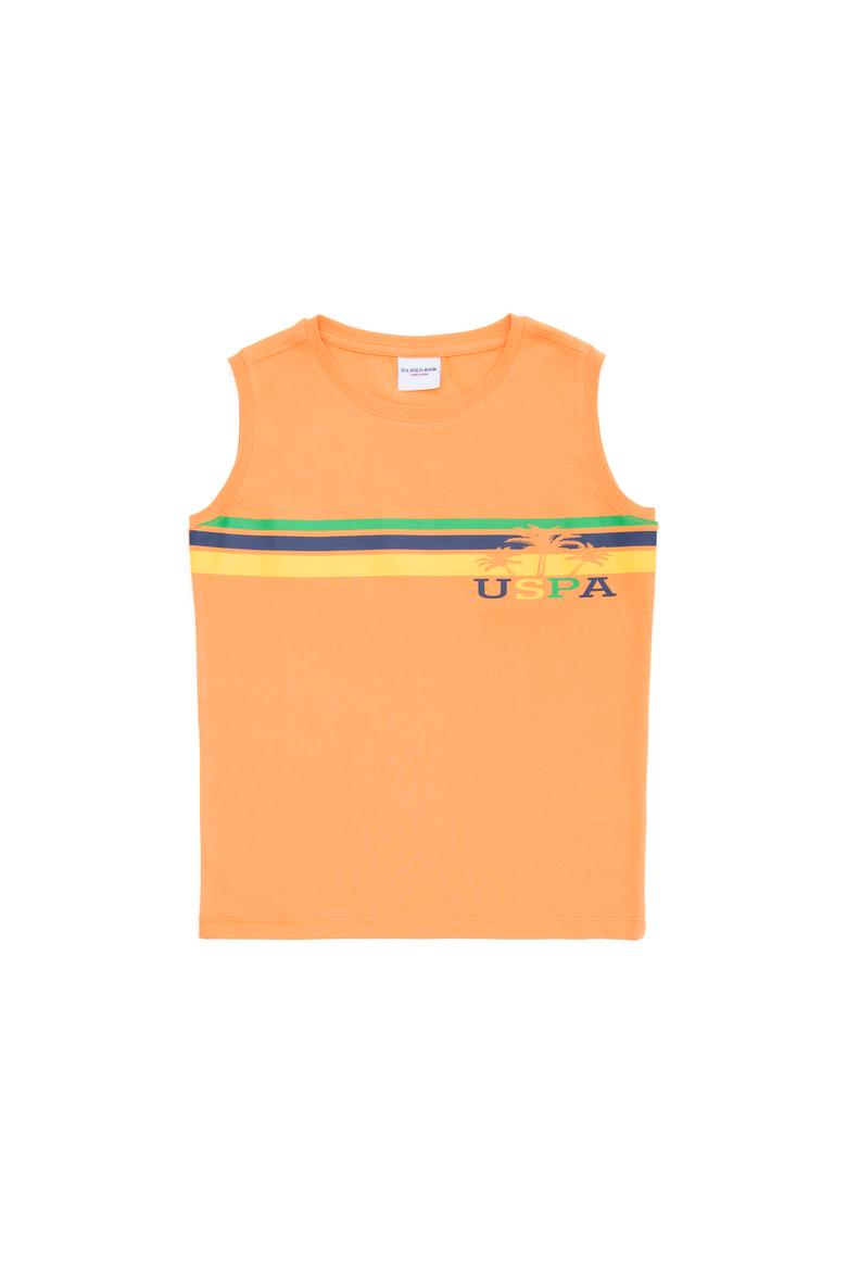 Çocuk Turuncu Atlet Tişört - 50266059013