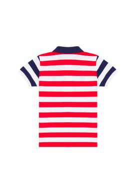 Erkek Çocuk Kırmızı Polo Yaka Tişört - 50266069012