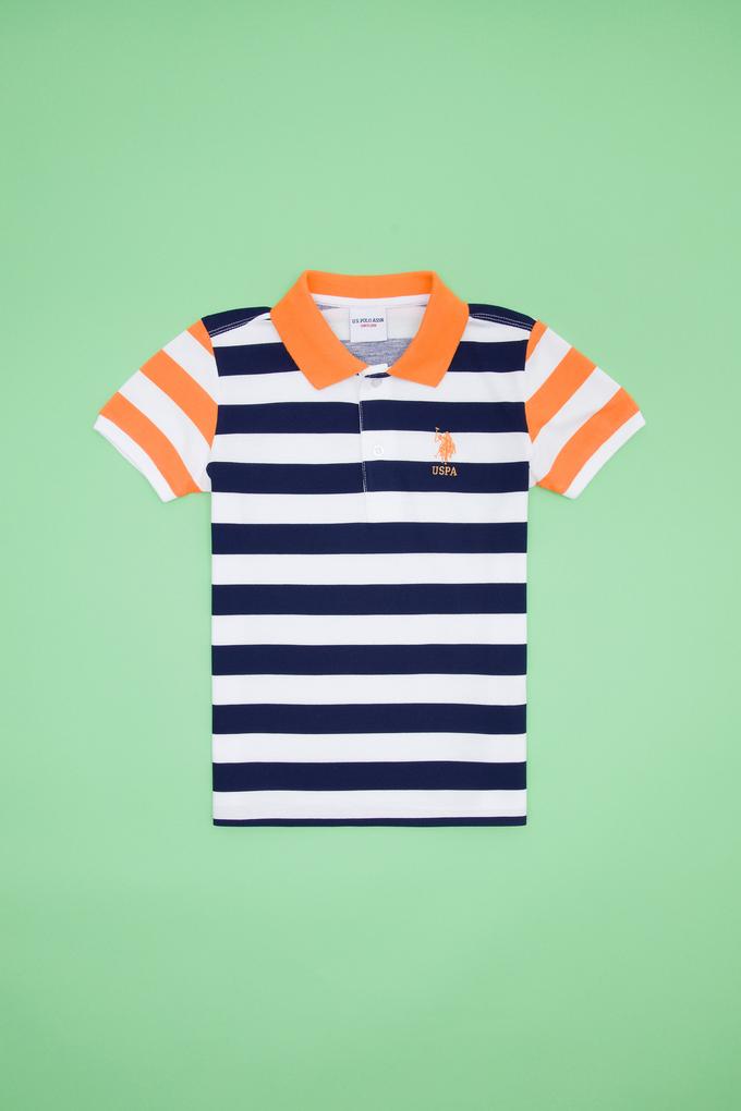 Erkek Çocuk Lacivert Polo Yaka Tişört