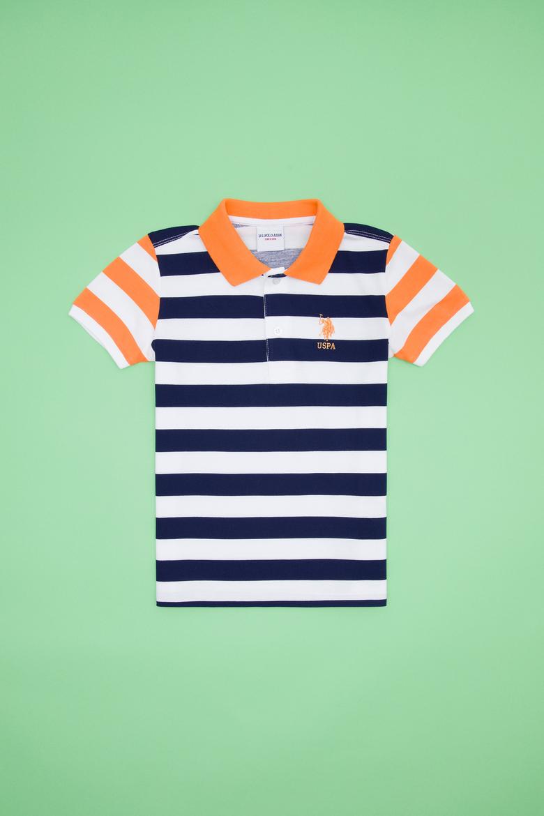 Erkek Çocuk Lacivert Polo Yaka Tişört