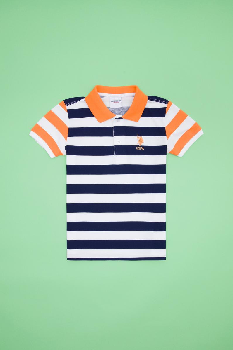 Erkek Çocuk Lacivert Polo Yaka Tişört