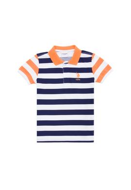 Erkek Çocuk Lacivert Polo Yaka Tişört - 50266069025