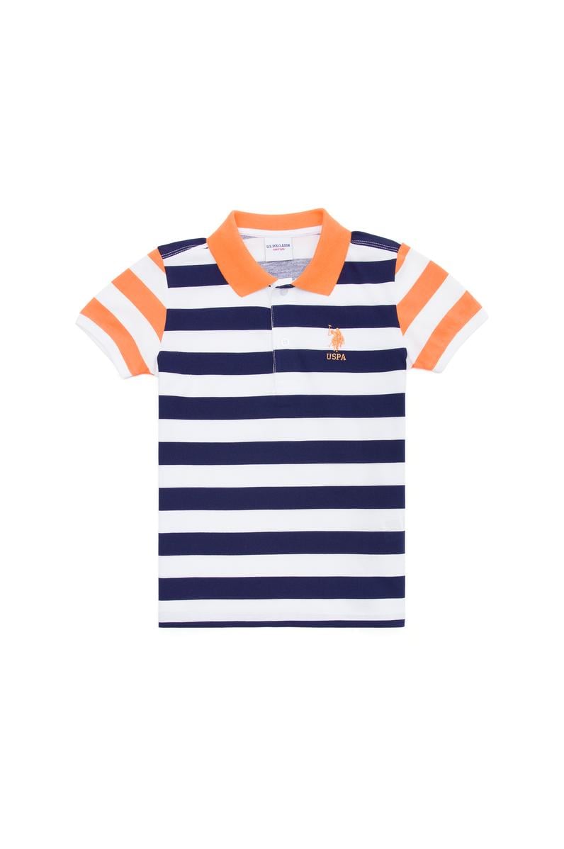 Erkek Çocuk Lacivert Polo Yaka Tişört