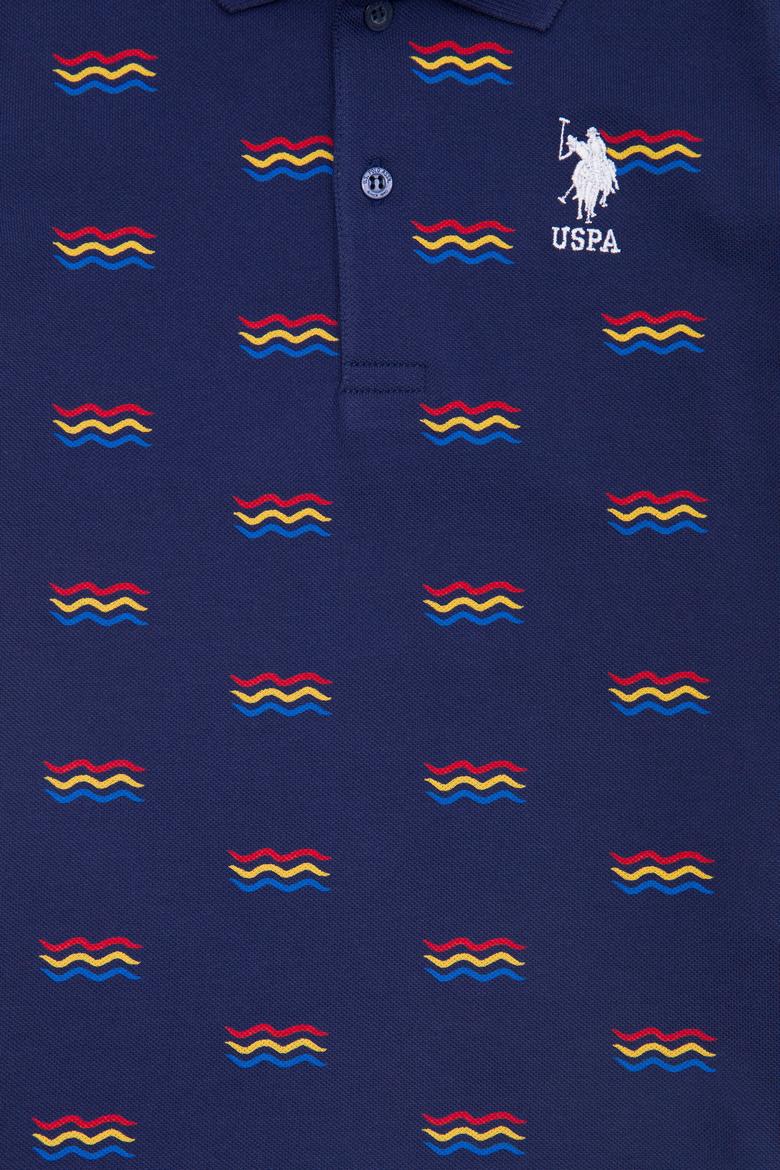 Erkek Çocuk Lacivert Polo Yaka Tişört - 50266077017