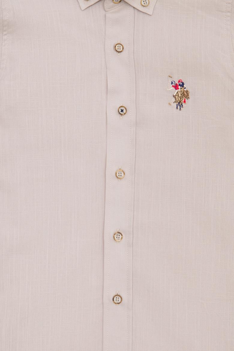 Erkek Çocuk Taş Uzun Kollu Gömlek - 50270487030