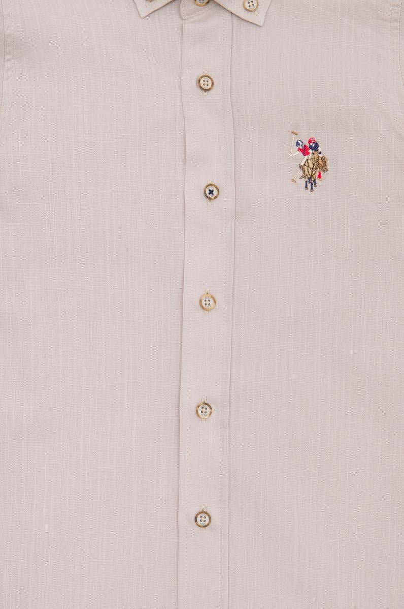 Erkek Çocuk Taş Uzun Kollu Gömlek