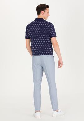 Erkek Mavi Kanvas Pantolon - 50263819013