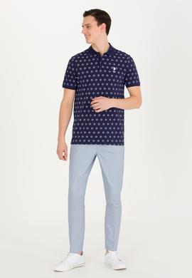 Erkek Mavi Kanvas Pantolon - 50263819013