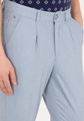 Erkek Mavi Kanvas Pantolon - 50263819013