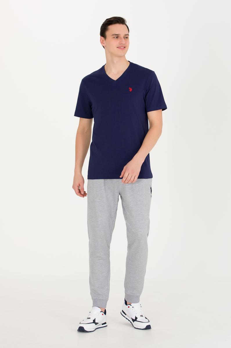 Erkek Gri Melanj Eşofman Altı