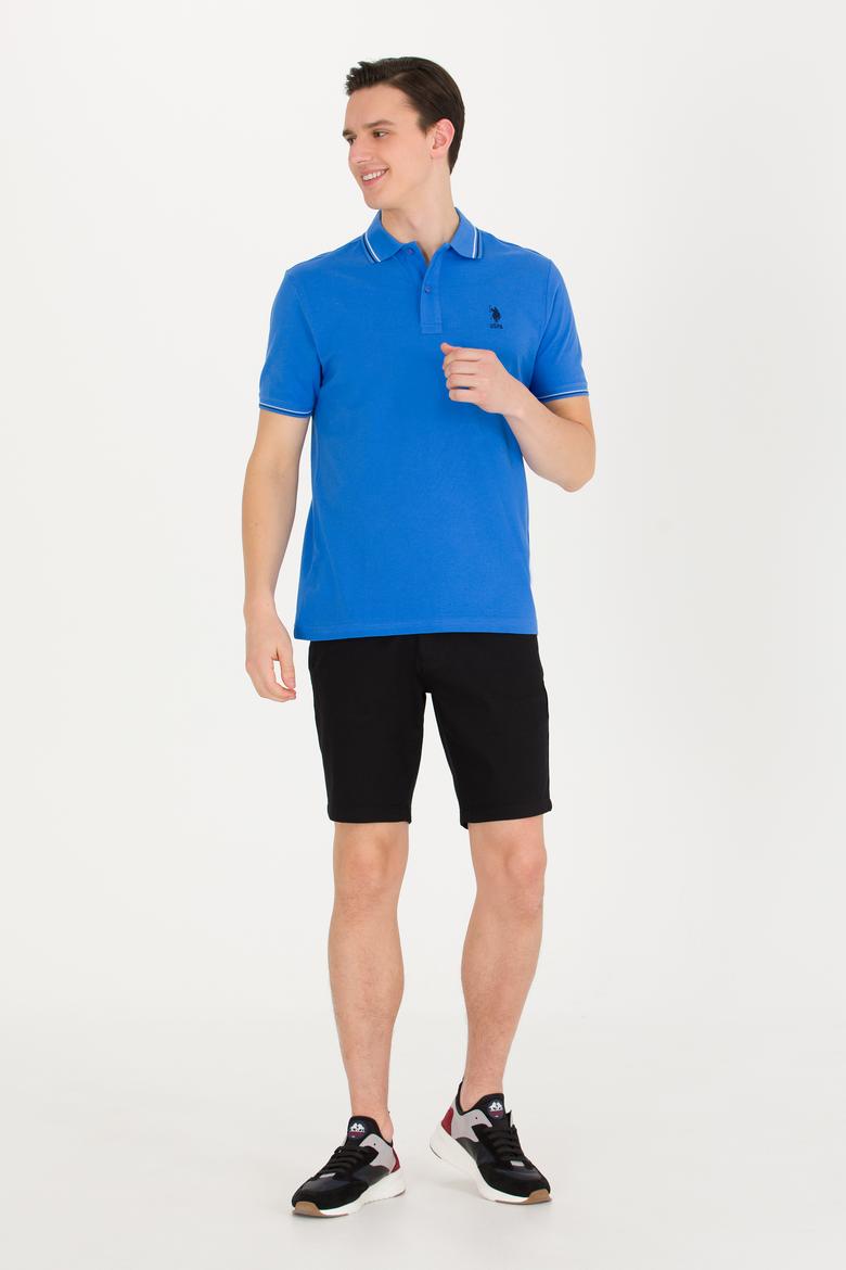 Erkek Siyah Dokuma Şort