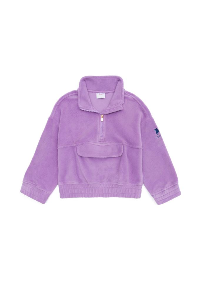 Çocuk Lila Sweatshirt