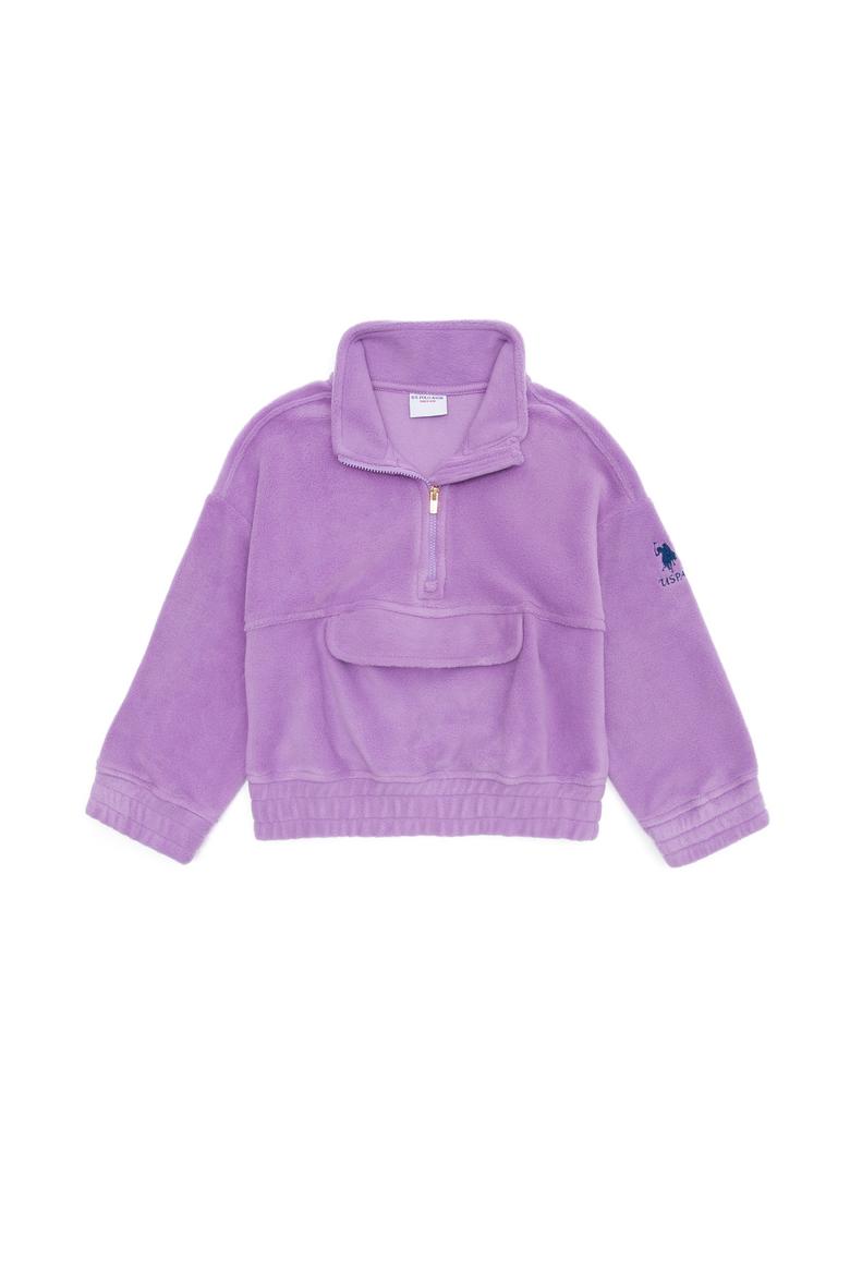 Çocuk Lila Sweatshirt