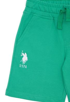 Çocuk Yeşil Örme Şort - 50265960092