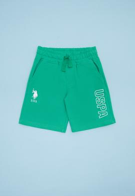 Çocuk Yeşil Örme Şort - 50265960092