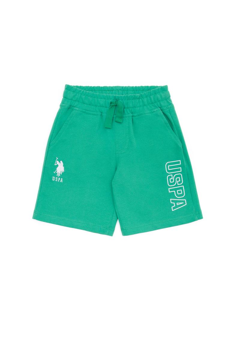 Çocuk Yeşil Örme Şort - 50265960092