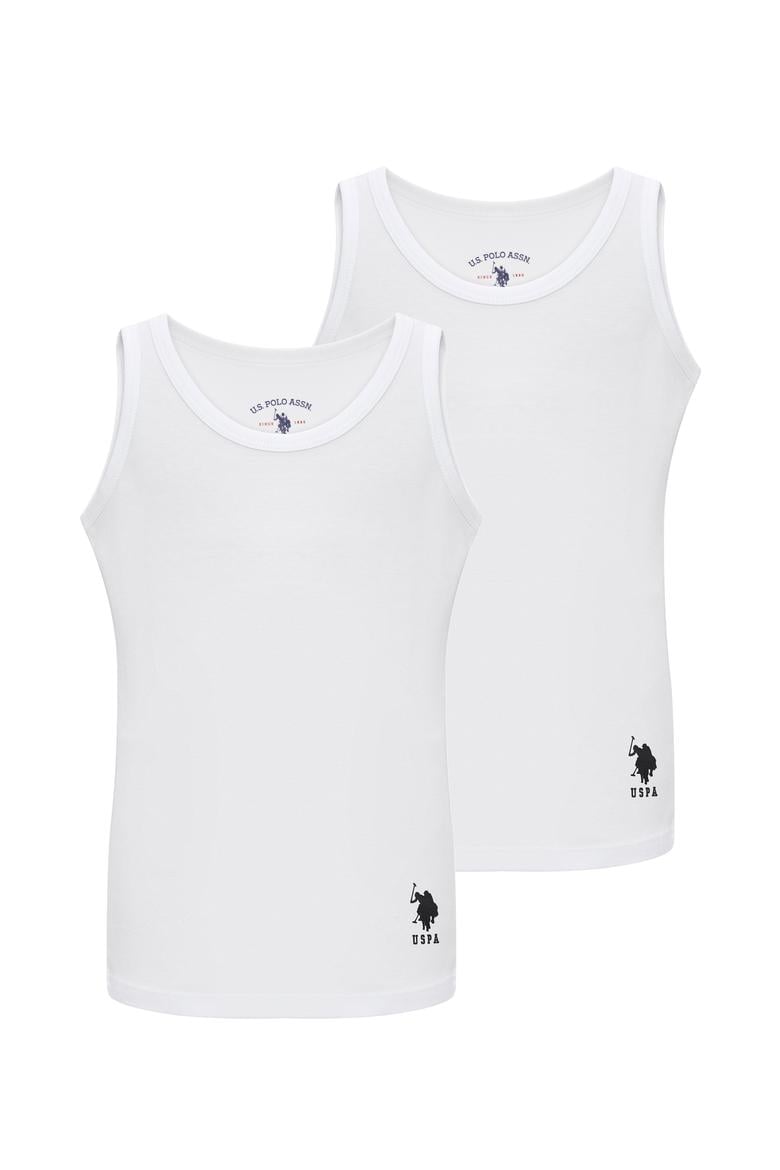 Erkek Çocuk Beyaz İç Giyim Üst