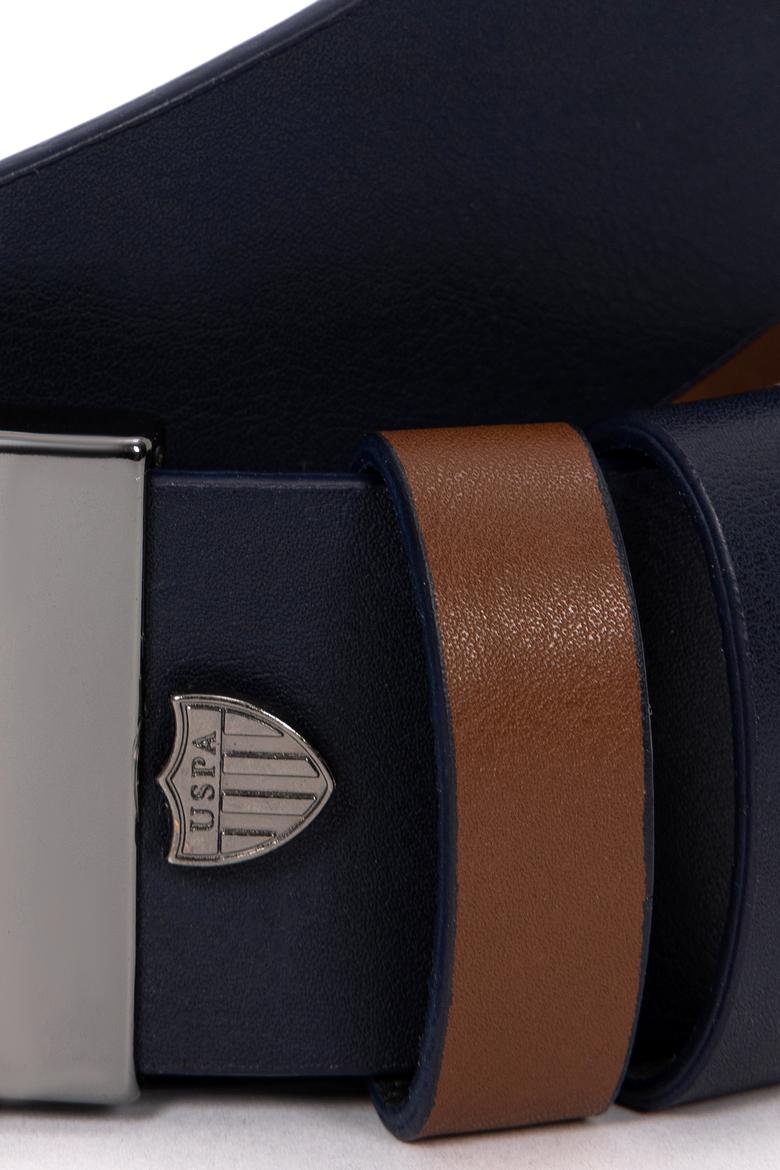 Erkek Çift Taraflı Lacivert Kemer - 50267142002