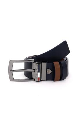 Erkek Çift Taraflı Lacivert Kemer - 50267142002