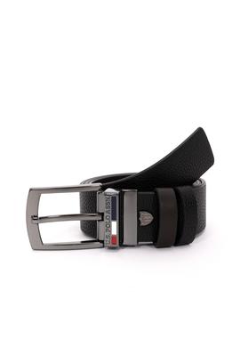 Erkek Çift Taraflı Siyah Kemer - 50267143002