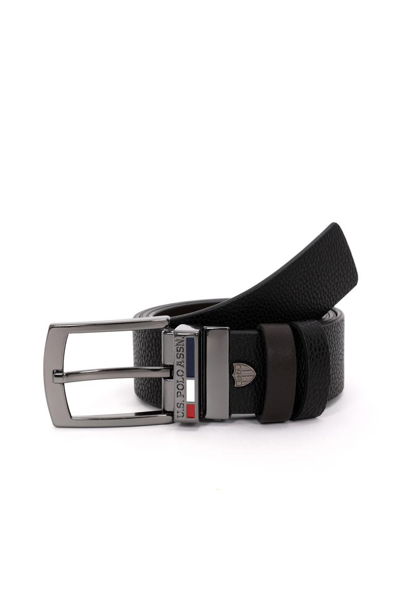 Erkek Çift Taraflı Siyah Kemer - 50267143002