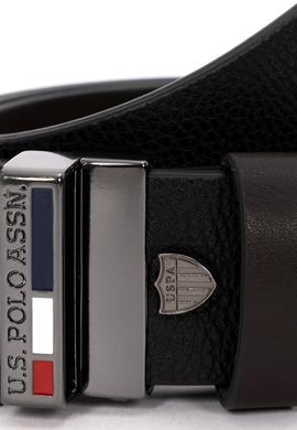 Erkek Çift Taraflı Siyah Kemer - 50267143002