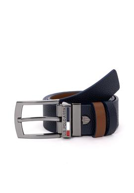 Erkek Çift Taraflı Lacivert Kemer - 50267143008
