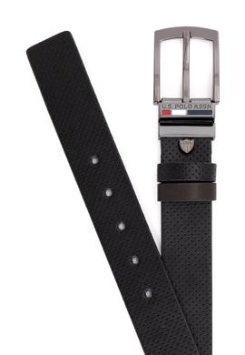 Erkek Çift Taraflı Siyah Kemer - 50267144001