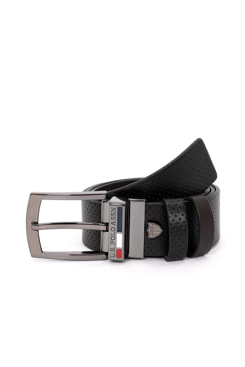 Erkek Çift Taraflı Siyah Kemer - 50267144001