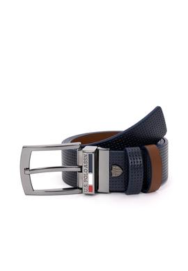 Erkek Çift Taraflı Lacivert Kemer - 50267144014