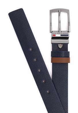 Erkek Çift Taraflı Lacivert Kemer - 50267144014