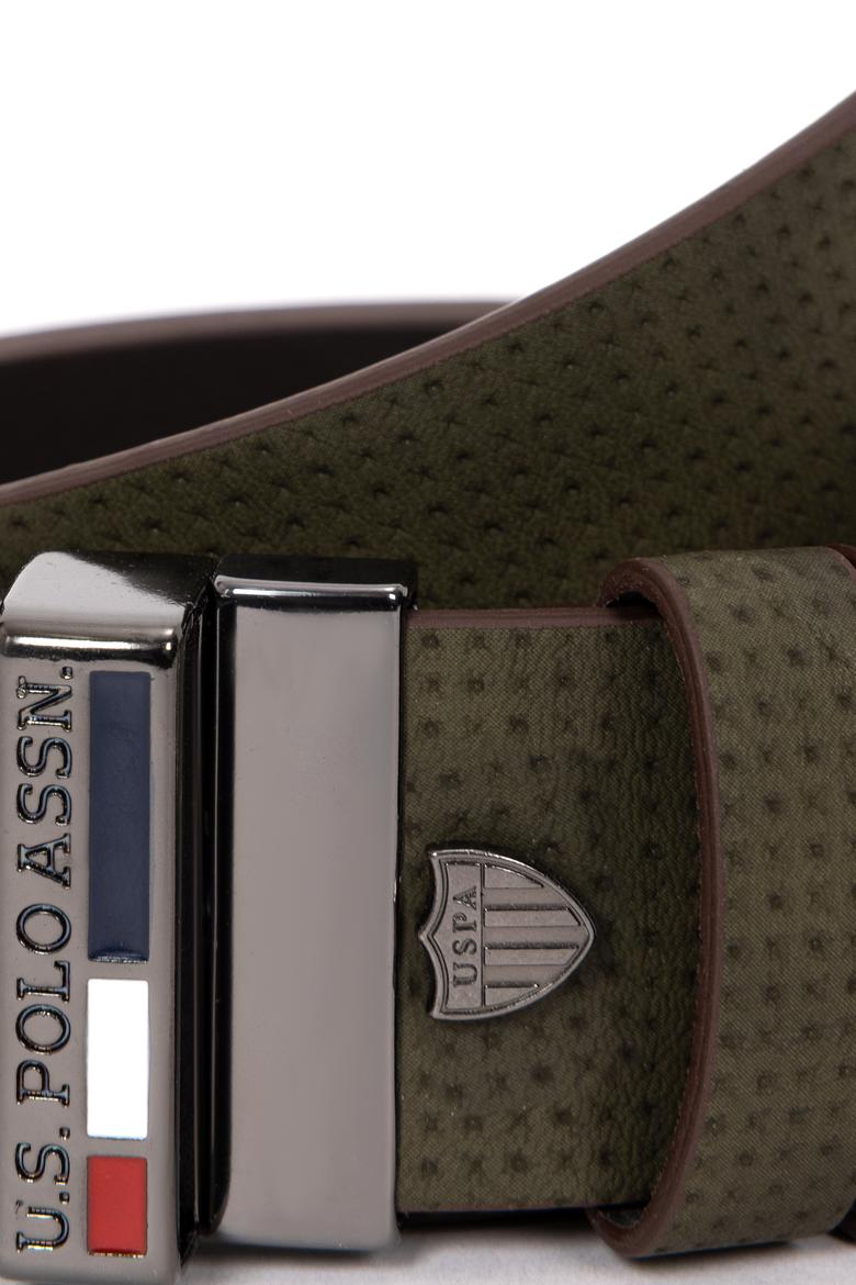 Erkek Çift Taraflı Yeşil Kemer - 50267144022