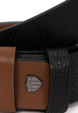 Erkek Çift Taraflı Siyah Kemer - 50267148002