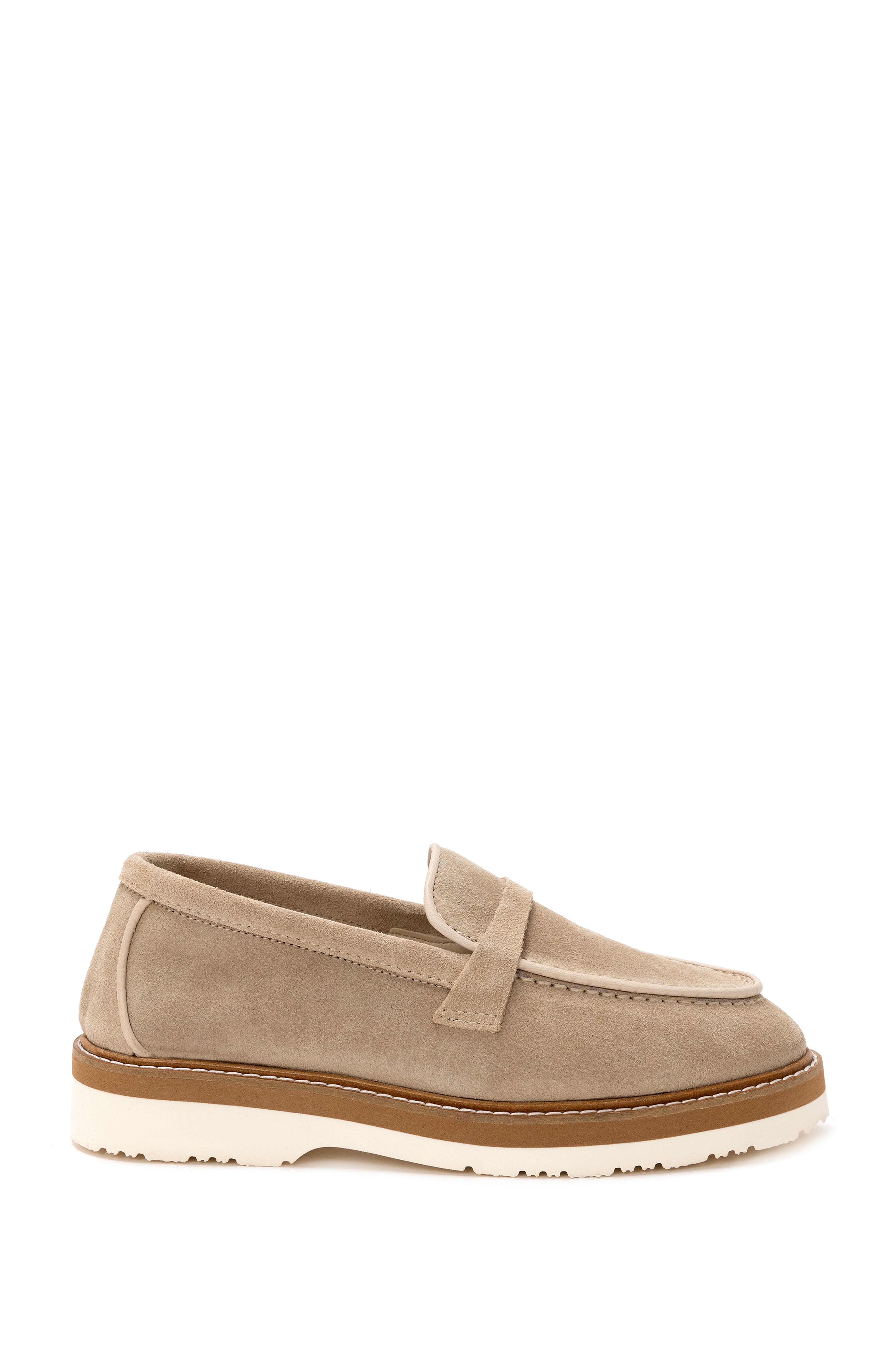 Kadın Bej Loafer - Image 2
