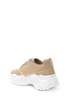 Kadın Bej Spor Ayakkabı - 50262131002