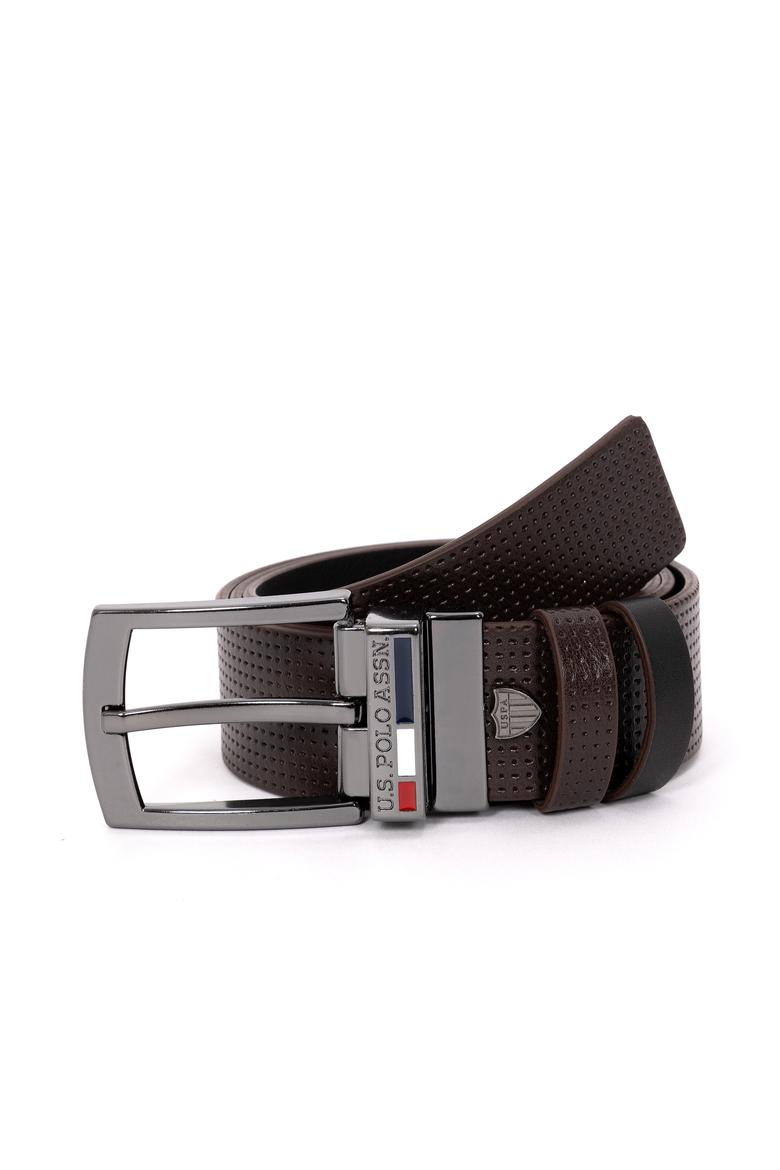 Erkek Çift Taraflı Kahverengi Kemer - 50267144026