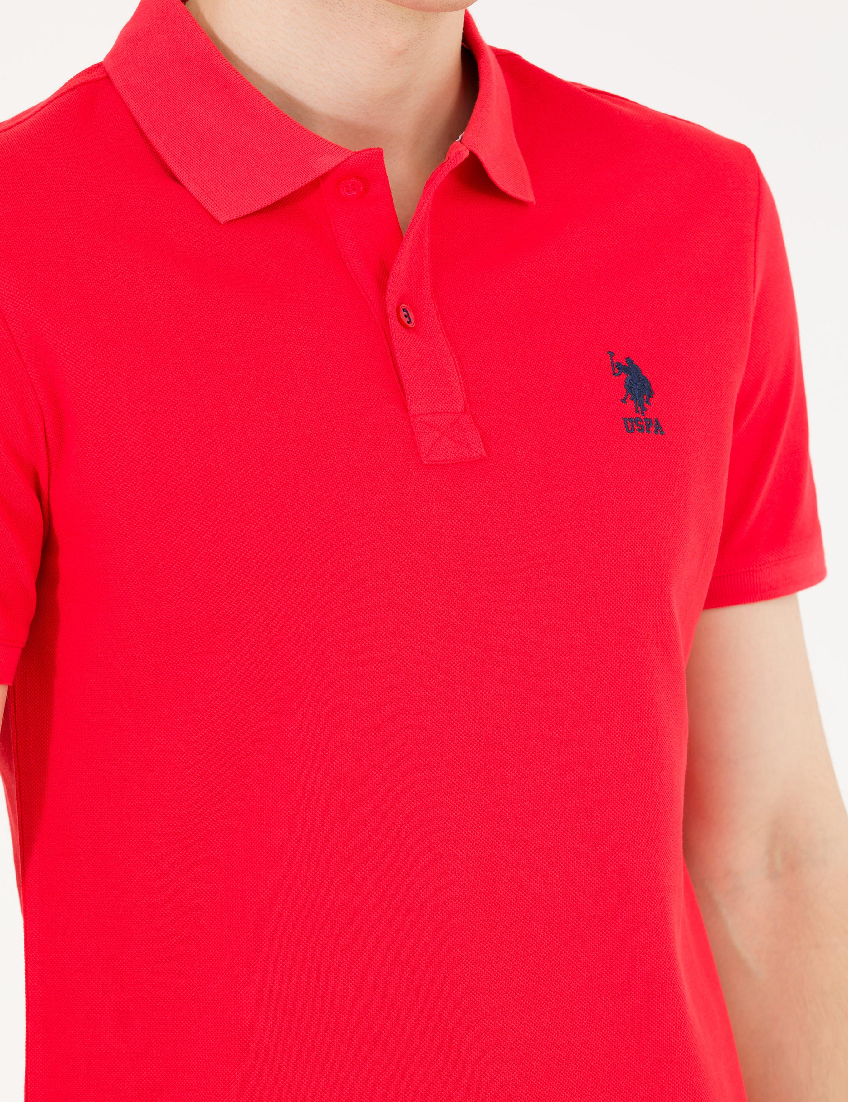 پولوشرت آستین کوتاه اندامی یقه پولو مردانه یو اس پولو | U.S. Polo Assn. - تصویر 7
