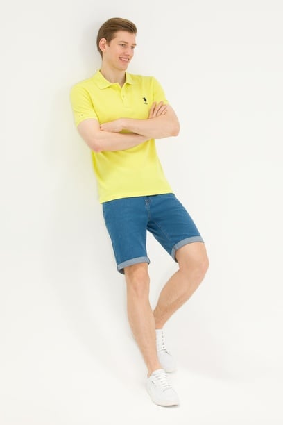Erkek Citron Basic Polo Yaka Tişört