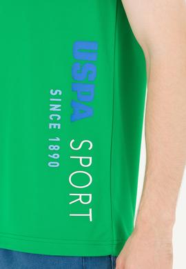 Erkek Elma Yeşili Bisiklet Yaka Tişört - 50263562032