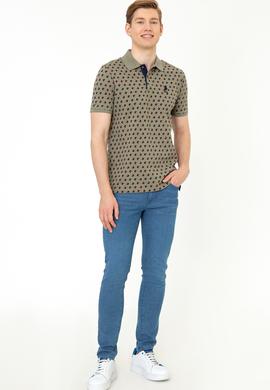 Erkek Haki Tişört - 50231931028