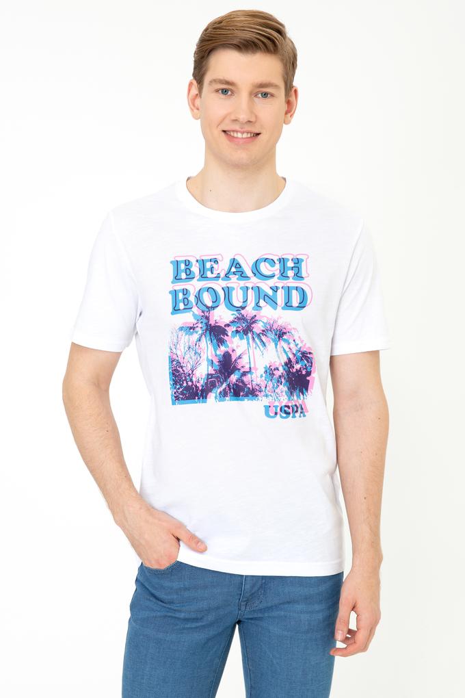 Erkek Beyaz Tişört