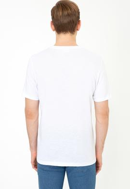 Erkek Beyaz Tişört - 50231985006