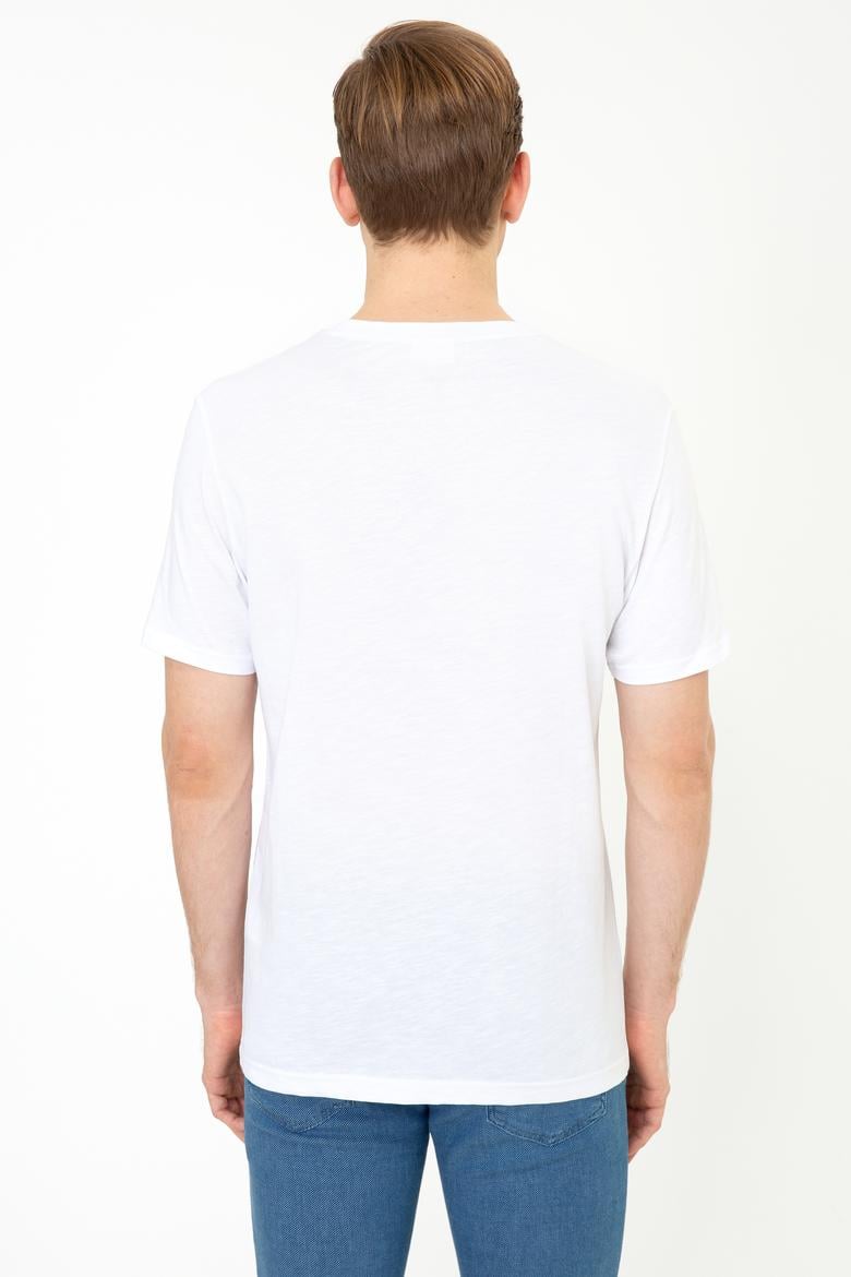 Erkek Beyaz Tişört - 50231985006