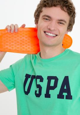 Erkek Yeşil Basic Tişört - 50232300147