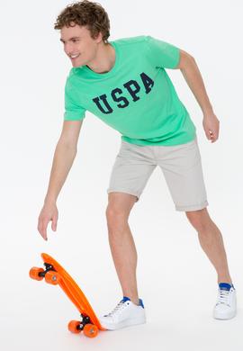 Erkek Yeşil Basic Tişört - 50232300147