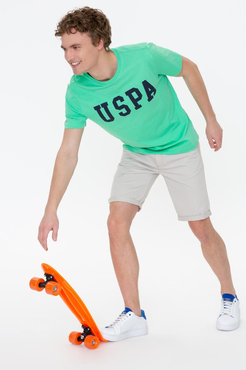 Erkek Yeşil Basic Tişört