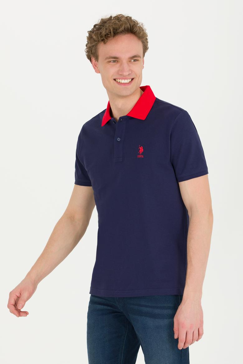 Erkek Lacivert Polo Yaka Tişört - 50264895029