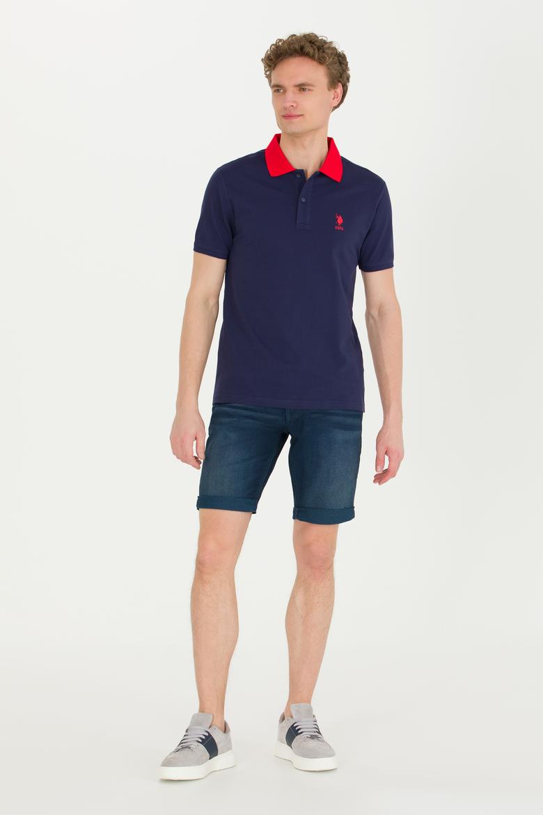 Erkek Lacivert Polo Yaka Tişört - 50264895029