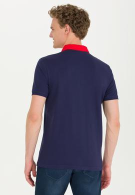 Erkek Lacivert Polo Yaka Tişört - 50264895029