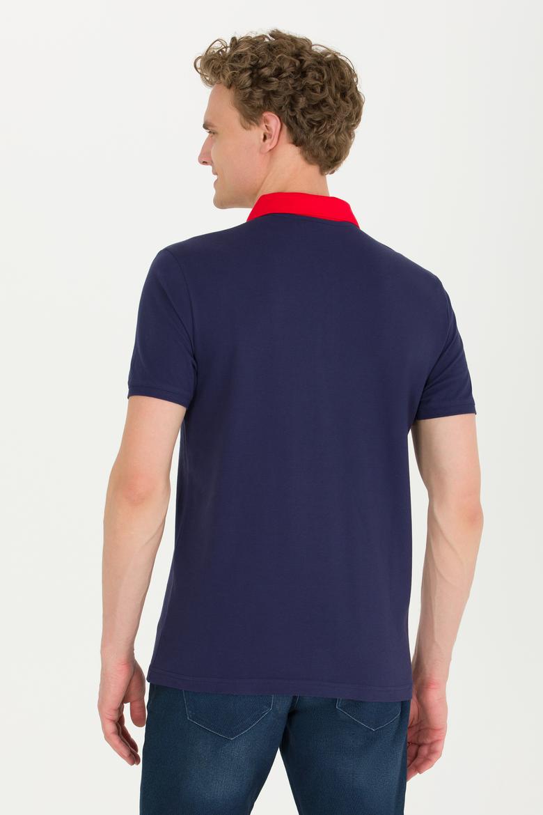 Erkek Lacivert Polo Yaka Tişört - 50264895029